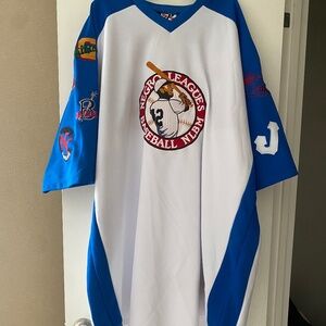 Negro Leagues Baseball Museum NLBM Jackie Robinson #42 Jersey Mens 3XL